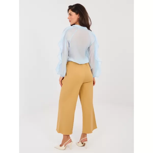  Dámské kalhoty ITALY MODA IT-SP-FL9997.76 CAMEL 