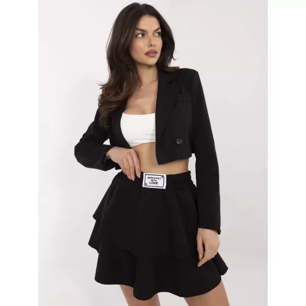  Dámská sukně ITALY MODA MI-SD-G9123-1.25 NOIRE 