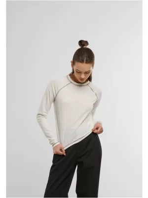Dámské triko URBAN CLASSICS TB7730 OFF WHITE