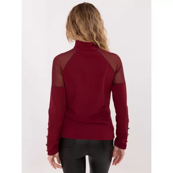  Dámská halenka RUE PARIS MI-BZ-M776.13 BURGUNDY 