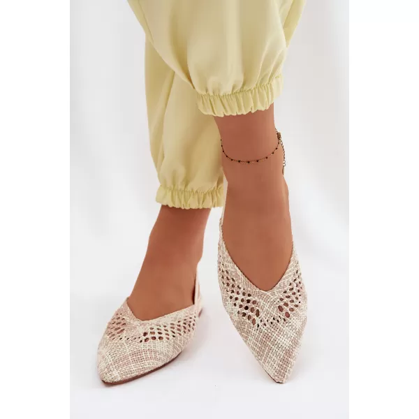  Dámské baleríny BOTO GZ-307 BEIGE 