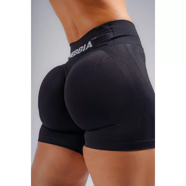  Extra push-up šortky NEBBIA PRIMAL 857 BLACK 