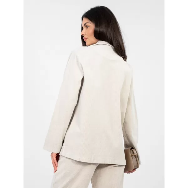  Dámská bunda RUE PARIS IT-MA-FL9958.90 LIGHT BEIGE 