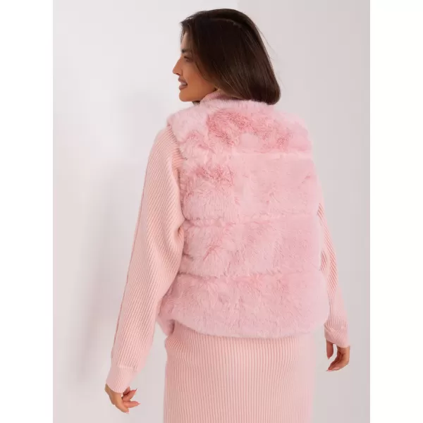  Dámská vesta WOOL FASHION ITALIA AT-KZ-2349.00P BRIGHT PINK 