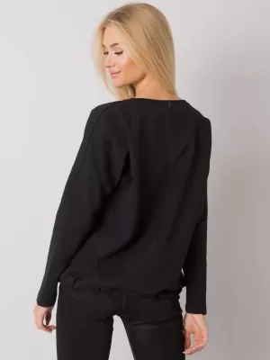 Dámská halenka RUE PARIS RV-BZ-7200.30P NOIRE