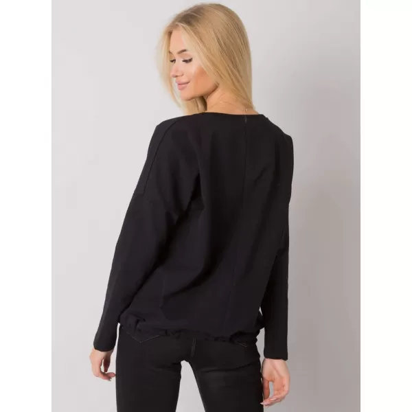  Dámská halenka RUE PARIS RV-BZ-7200.30P NOIRE 