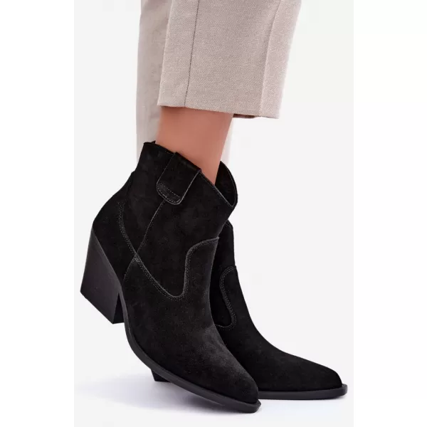 Dámské kovbojky BOTO 5078 BLACK 