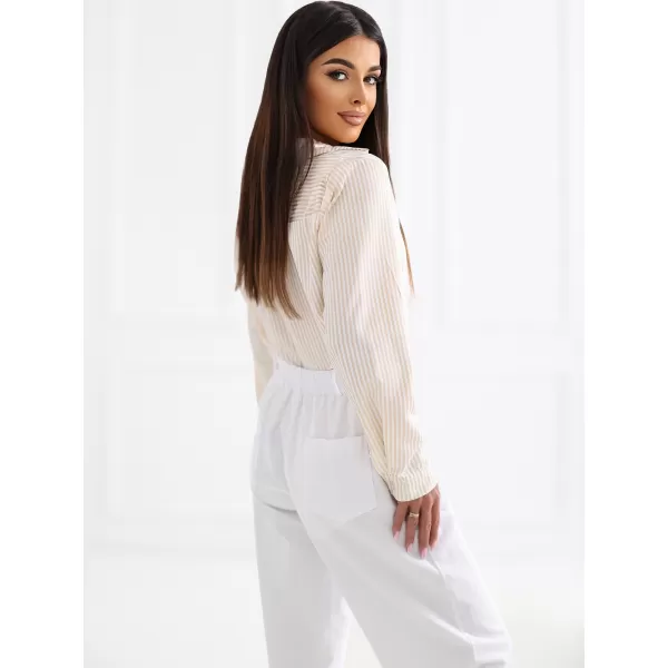  Dámská košile FACTORY PRICE IT-KS-92761.94 BEIGE 
