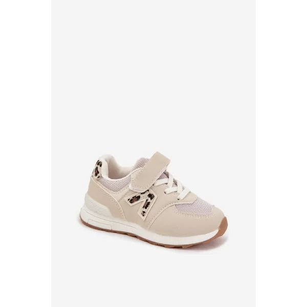  Dětské tenisky BOTO 1678-1D/2D/3D BEIGE 