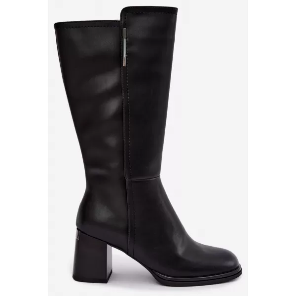  Dámské kozačky VINCEZA 67053 BLACK 