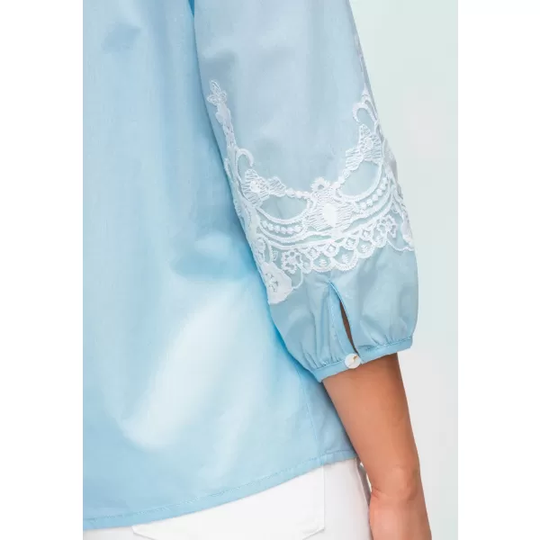 Dámská košile LARICA OW-SH-E0042 BLUE 