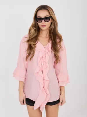 Dámská košile ITALY MODA IT-KS-81863.11P BRIGHT PINK