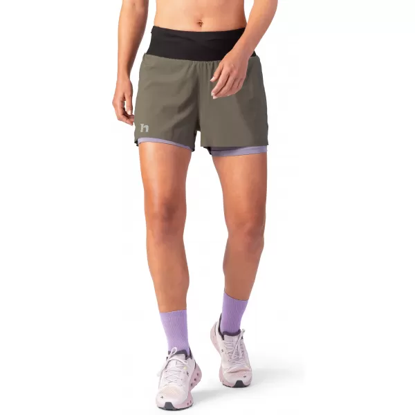  Dámské kraťasy HANNAH TISH SHORTS TEA LEAF 