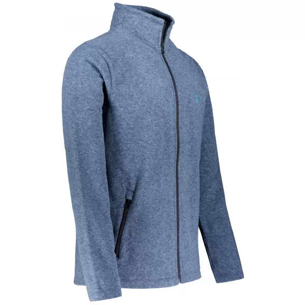  Pánská fleece mikina ALTISPORT ALM002852 TMAVÝ DENIM MELÍR 