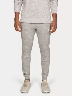 Pánské tepláky UNDER ARMOUR SPORTSTYLE TERRY JOGGER 1329289-112 BÍLÁ
