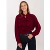 Dámská košile FACTORY PRICE IT-KS-29033.87 BURGUNDY