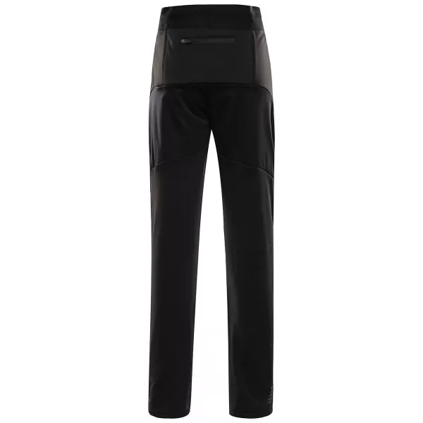  Dětské softshellové kalhoty ALPINE PRO ABARO 2 BLACK 
