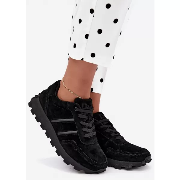  Dámské tenisky D&A LR62-7101 BLACK 
