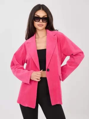 Dámská bunda RUE PARIS IT-MA-FL9958.87 FUCHSIA