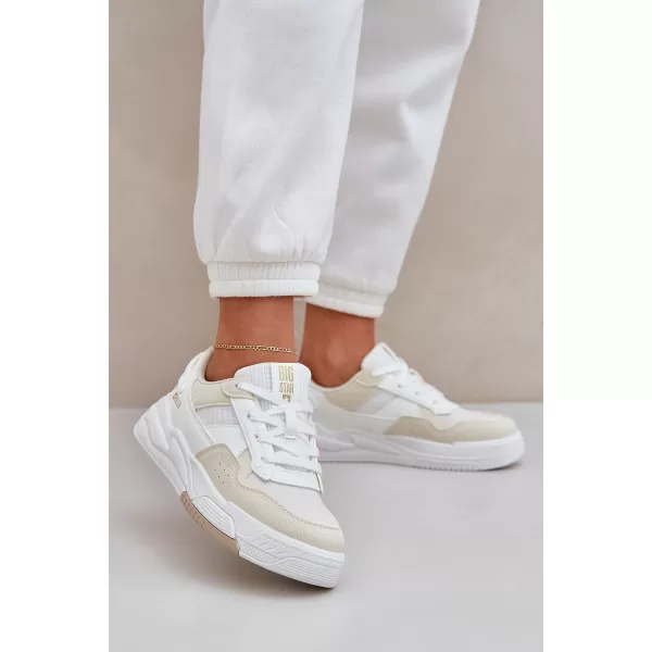  Dámské tenisky BIG STAR SHOES OO274A155 WHITE 