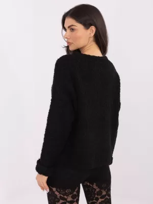 Dámský svetr ITALY MODA MI-SW-WK32601.19 NOIRE