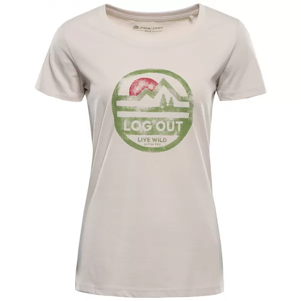  Dámské triko ALPINE PRO TERMESA 4 MOONBEAM VARIANTA PC 