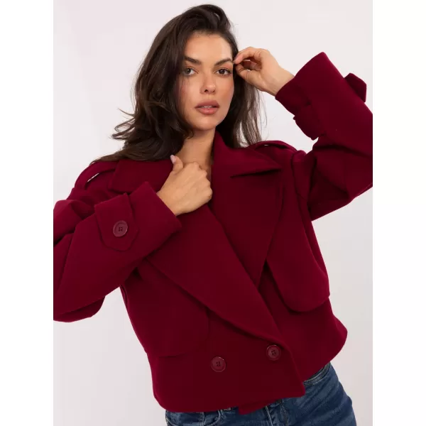  Dámská bunda RUE PARIS IT-KR-A9558.62 BURGUNDY 