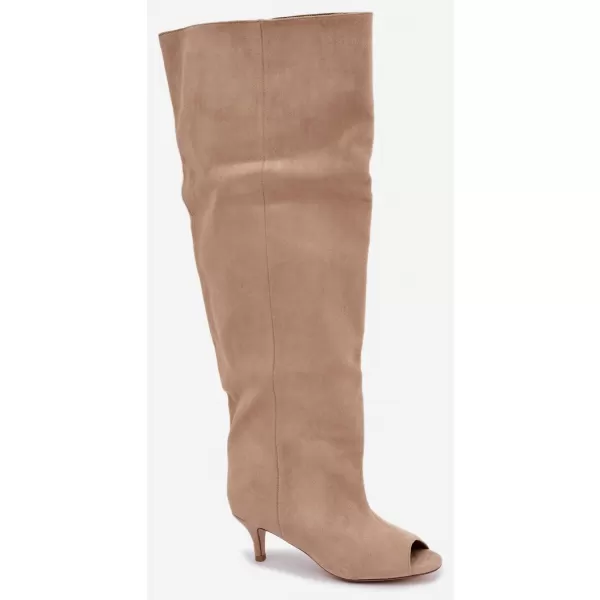  Dámské kozačky BOTO 2975 BEIGE 