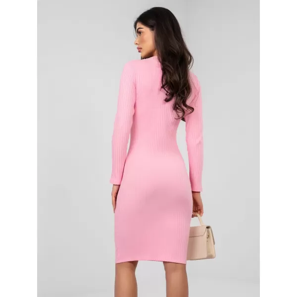  Dámské šaty RUE PARIS RV-SK-A1049.27 BRIGHT PINK 
