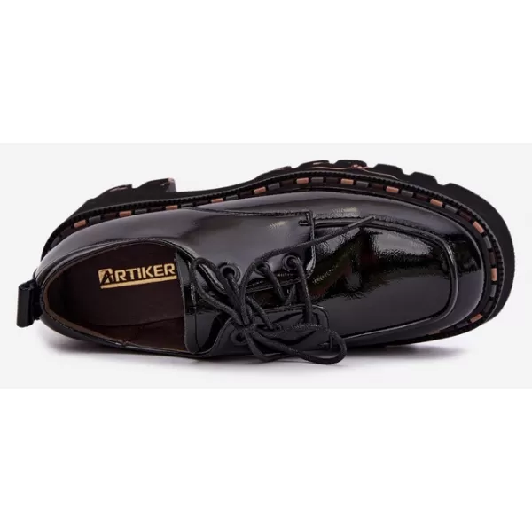  Dámské polobotky ARTIKER 59C0279 BLACK 