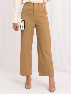 Dámské kalhoty ITALY MODA IR-SP-YV056B.69 CAMEL