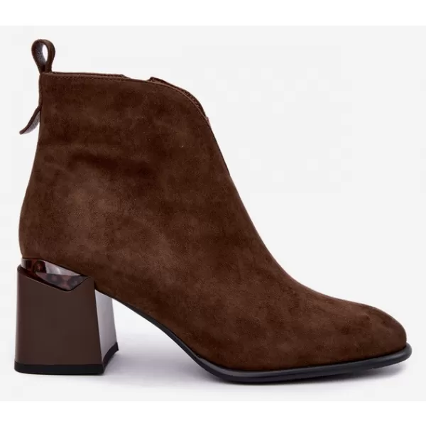  Dámské boty BOTO 26BT24-399 BROWN 