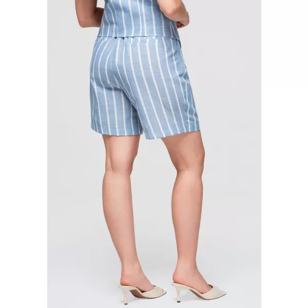  Dámské kraťasy OMBRE OW-ST-E0017 BLUE 