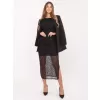 Dámská sukně RUE PARIS MI-SD-122436.60 NOIRE