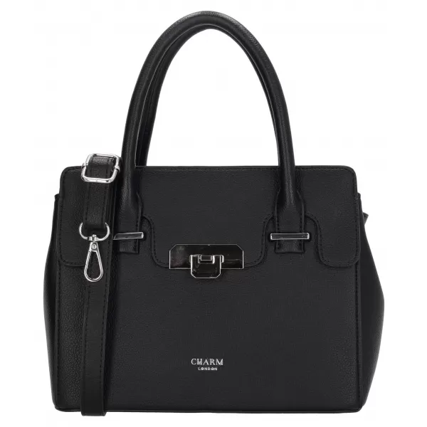  Kabelka Charm London Soho W01436 Black BLACK 