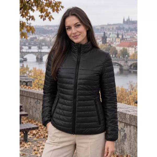  Dámská bunda MALFINI PHANTOM 541 ČERNÁ 