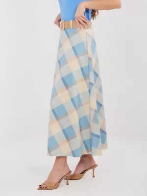Dámská sukně ITALY MODA IT-SD-23296-1.85 BLUE