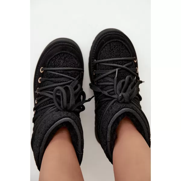  Dámské sněhule D&A GR62-6021 BLACK 