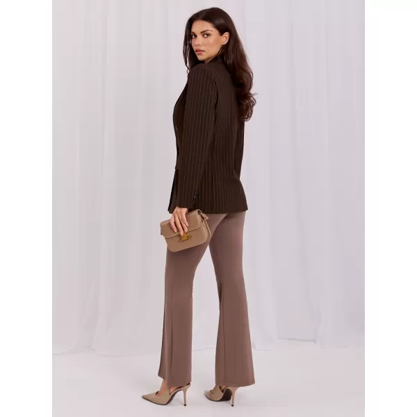  Dámské tepláky RUE PARIS RV-DR-A1060.81 LIGHT BROWN 