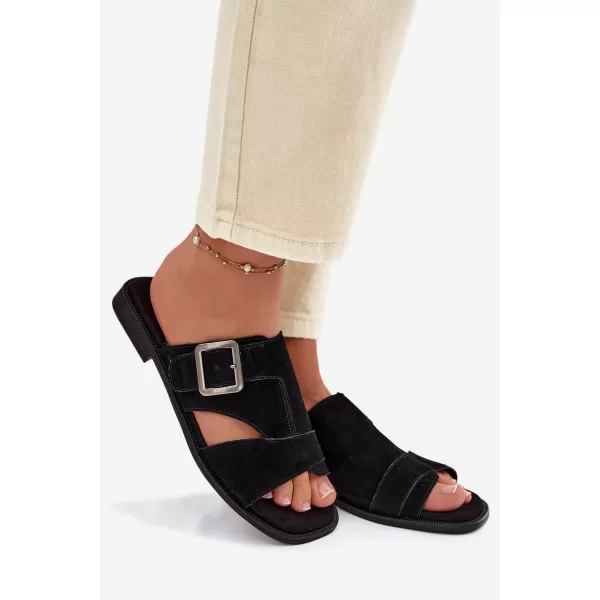  Dámské pantofle BIG STAR SHOES TT274477 BLACK 