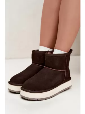 Dámské boty BIG STAR SHOES UU274693 BROWN/BEIGE