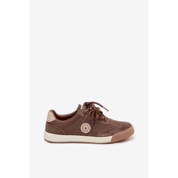  Dámské tenisky BIG STAR SHOES UU274002 BROWN/BEIGE 