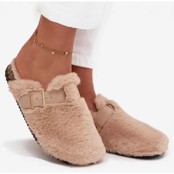  Dámské pantofle BOTO L2872 BEIGE 