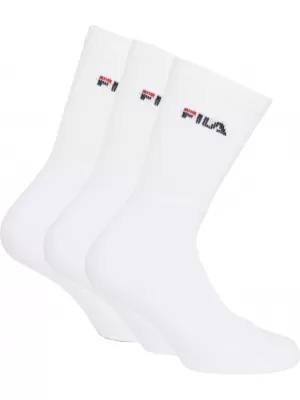 Ponožky FILA F9575 SOCKS 3-PACK BÍLÁ