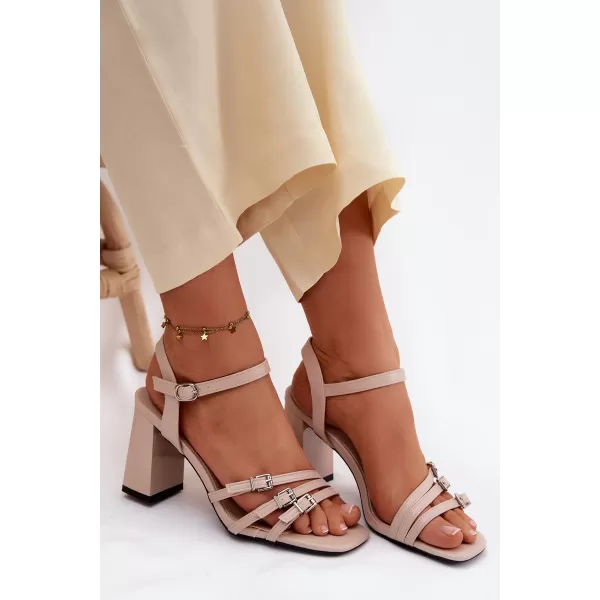  Dámské sandály VINCEZA 62310 BEIGE 
