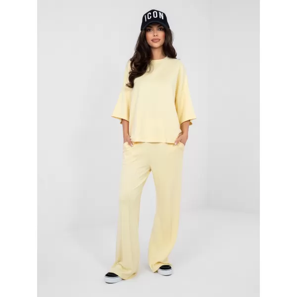  Dámská halenka RUE PARIS RV-BZ-A1188.63 BRIGHT YELLOW 