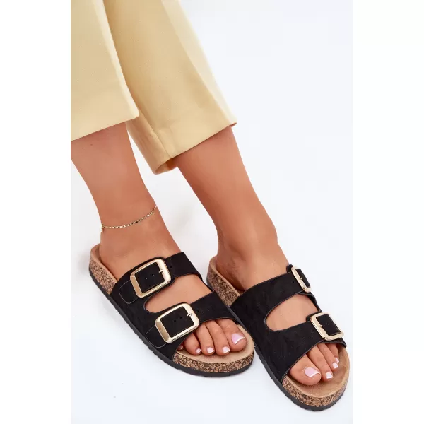  Dámské pantofle BOTO 25SD21-8330 BLACK 