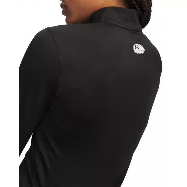  Dámské triko UNDER ARMOUR UA COLDGEAR MOCK 6013665-008 ČERNÁ 