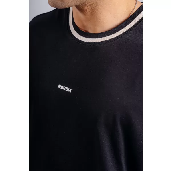  Oversized tričko NEBBIA PRIMAL 869 BLACK 
