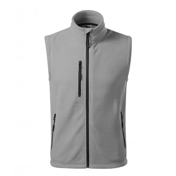  Dámská fleece vesta MALFINI EXIT W-525 SVĚTLE ŠEDÁ 